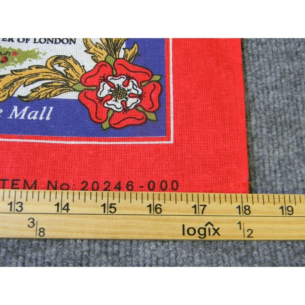 London England Tea Towels Set of 2 18x28 Cotton British Landmarks Souvenir